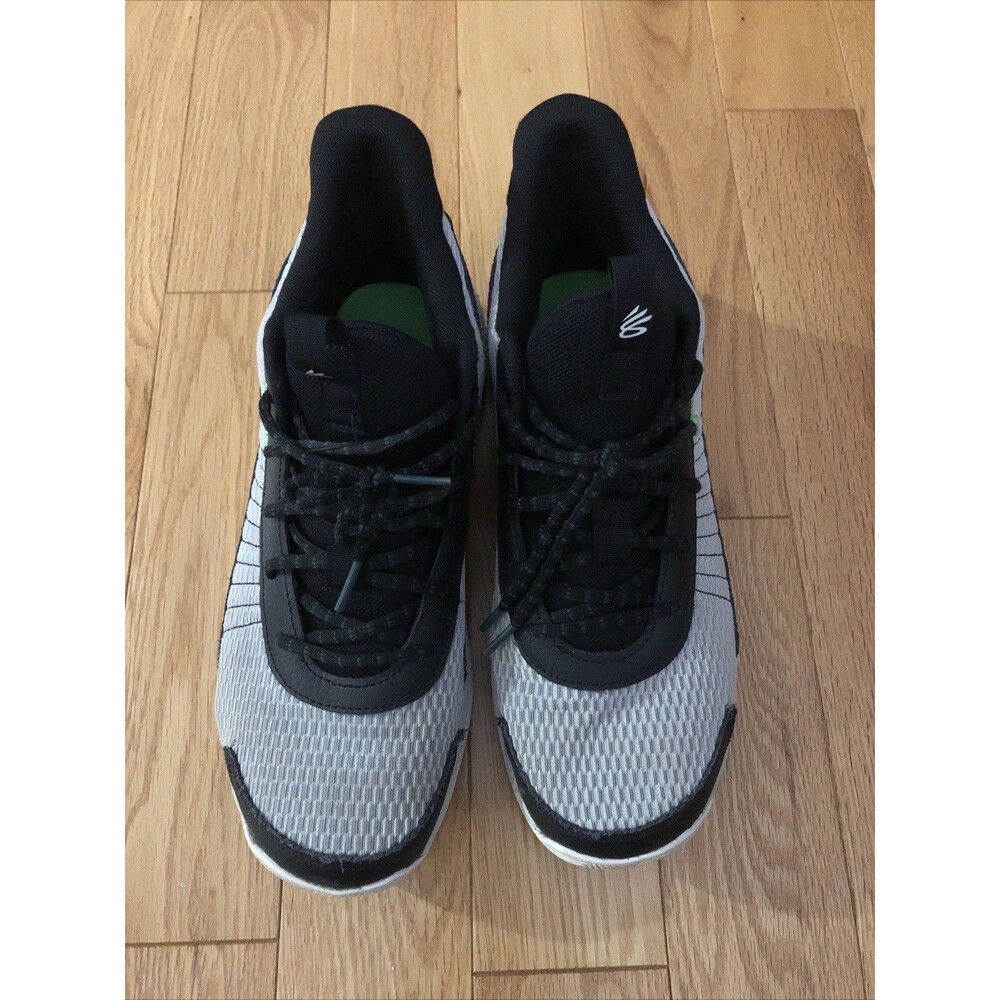 Under Armour Curry YMUV  Black Gray Shoes 4216604805 Men Size 10 Wom. Size 11.5